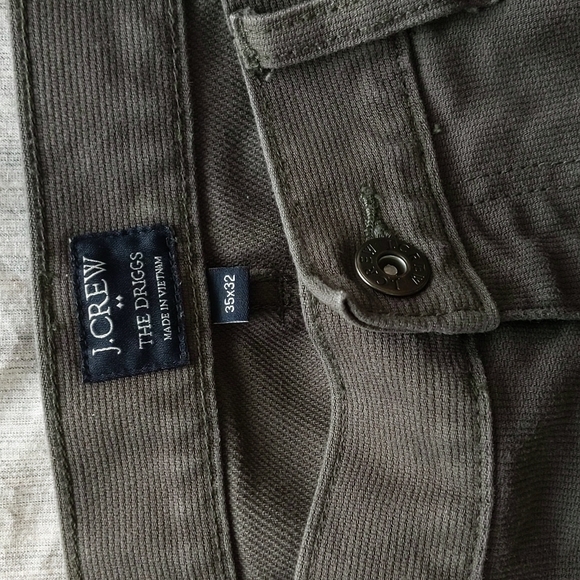 JCrew grey denim pants. 35 waist 32 leg - Picture 3 of 3